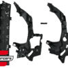 Difuzor zraka M340i M look (piano crna/carbon) / BMW serije 3 G20 G28 limuzina G21 karavan (2018-06.2022) - Slika 14