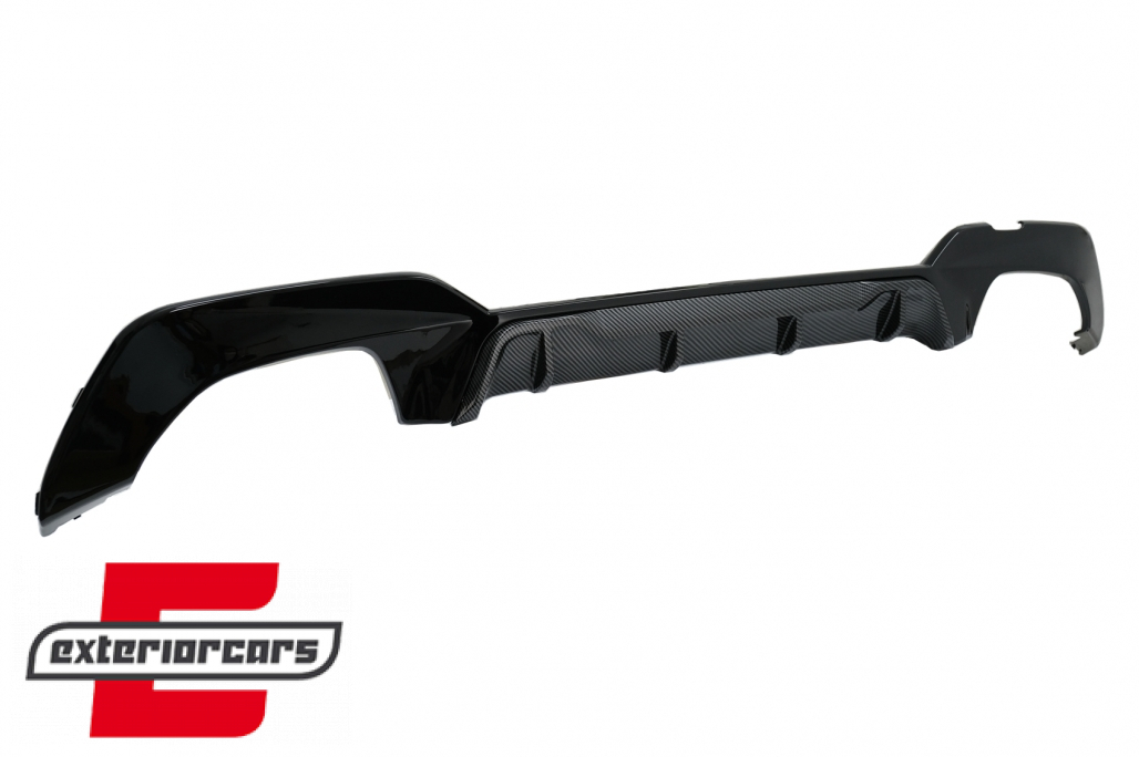 Difuzor zraka M340i M look (piano crna/carbon) / BMW serije 3 G20 G28 limuzina G21 karavan (2018-06.2022) - Slika 3