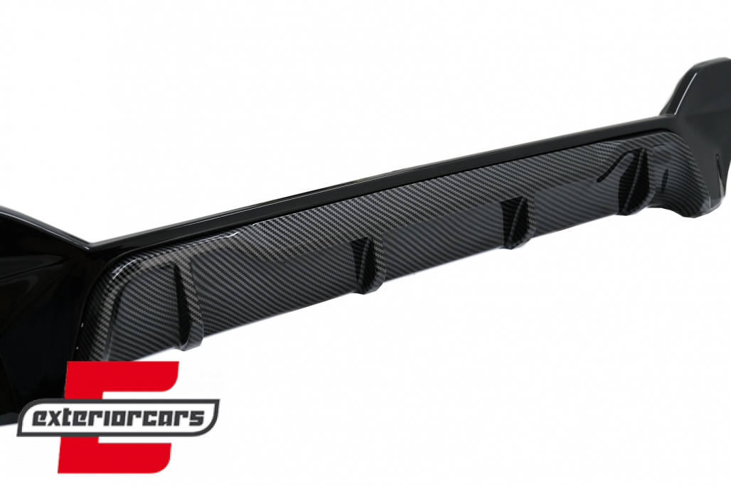 Difuzor zraka M340i M look (piano crna/carbon) / BMW serije 3 G20 G28 limuzina G21 karavan (2018-06.2022) - Slika 5