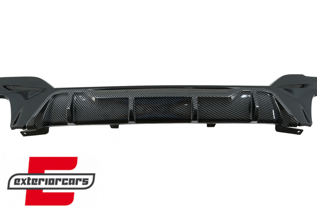 Difuzor zraka M340i M look (piano crna/carbon) / BMW serije 3 G20 G28 limuzina G21 karavan (2018-06.2022) - Slika 6