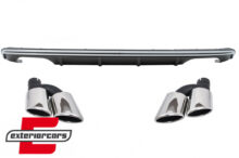 Difuzor zraka & nastavci auspuha S3 dizajn / Audi A3 8V Hatchback Sportback (2012-2015)