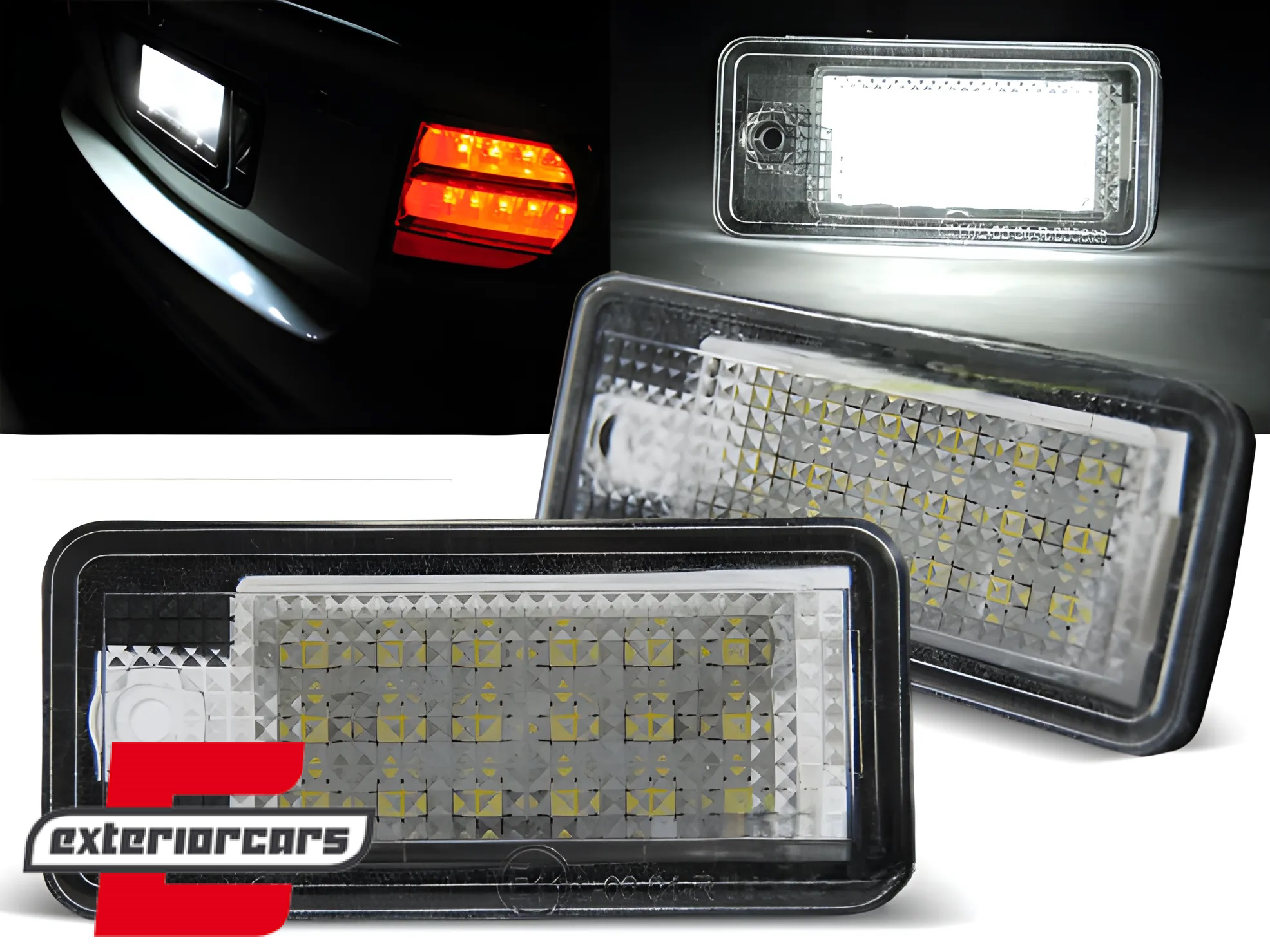 LED svjetla registarske pločice / AUDI A3 (2003-2008) A4 (2001-2008) A6 (2004-2011) Q7 (2006-2009)
