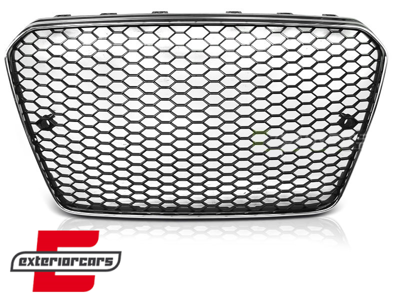 Prednja maska RS5 dizajn (chrome/crna) / Audi A5 8T Facelift (2012-2016) - Slika 2