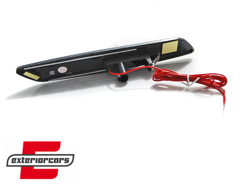 Bočni žmigavci LED F10 look (piano crna/smoke) / BMW 1er E81 E82 E87 E88 (2007-2011) 3er E90 E91 E92 E93 (2004-2011) 5er E60 E61 (2003-2010) - Slika 5