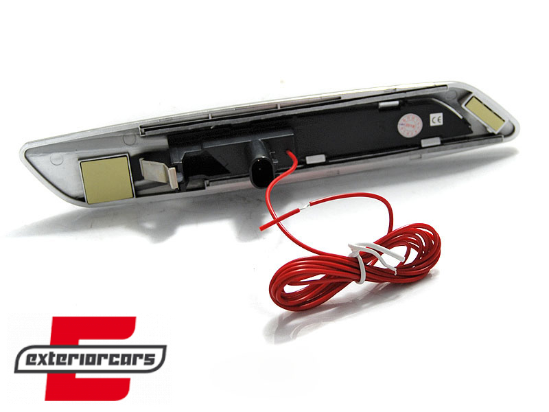 Bočni žmigavci LED F10 look (chrome/smoke) / BMW 1er E81 E82 E87 E88 (2007-2011) 3er E90 E91 E92 E93 (2004-2011) 5er E60 E61 (2003-2010) - Slika 5