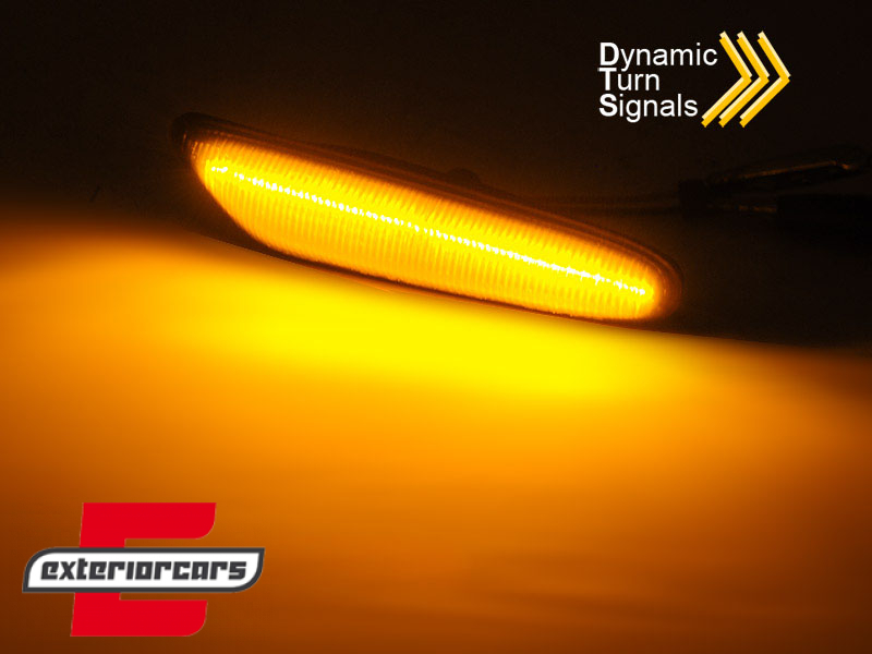 Bočni žmigavci LED SEQ (smoke) / BMW 1er E81 E82 E87 E88 (2004-2013) 3er E46 (2001-2005) E90 E91 E92 E93 (2004-2012) 5er E60 E61 (2003-2010) - Slika 3
