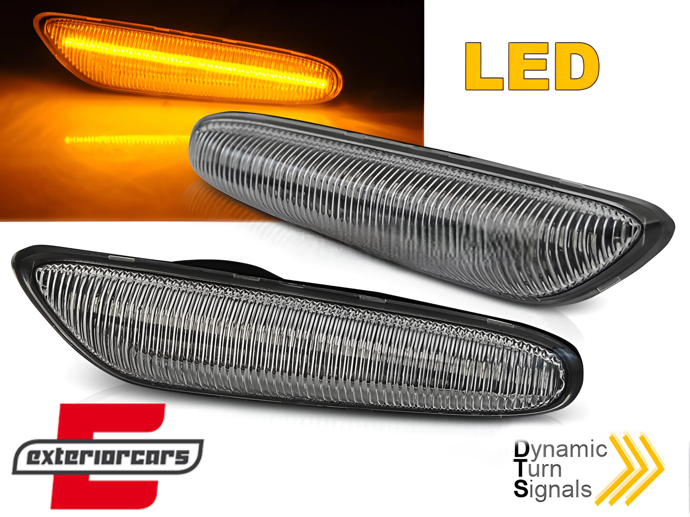 Bočni žmigavci LED SEQ (bijela) / BMW 1er E81 E82 E87 E88 (2004-2013) 3er E46 (2001-2005) E90 E91 E92 E93 (2004-2012) 5er E60 E61 (2003-2010)
