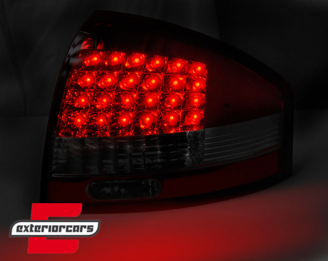 LED stražnja svjetla (crvena/kristal) / Audi A6 C5 limuzina (1997-2004) - Slika 3