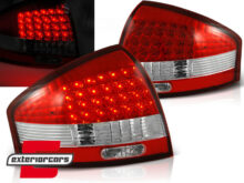 LED stražnja svjetla (crvena/kristal) / Audi A6 C5 limuzina (1997-2004)