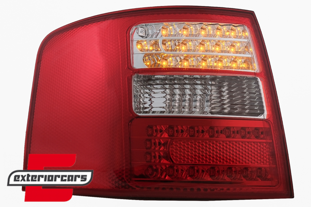 LED stražnja svjetla (crvena/kristal) / Audi A6 4B C5 karavan (1997-2004) - Slika 3