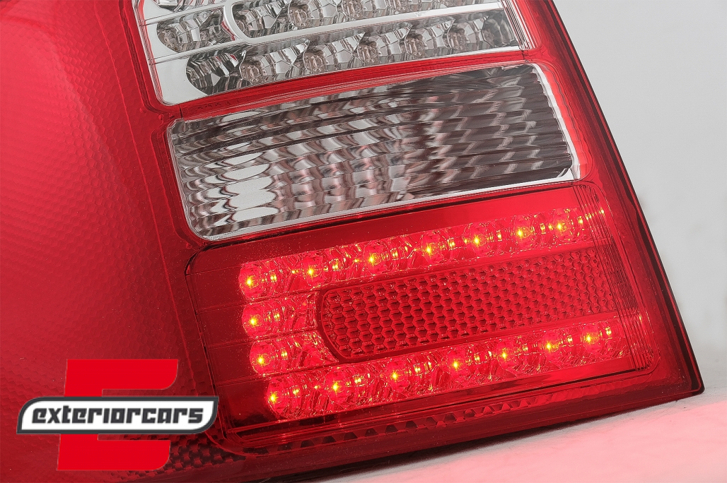 LED stražnja svjetla (crvena/kristal) / Audi A6 4B C5 karavan (1997-2004) - Slika 7
