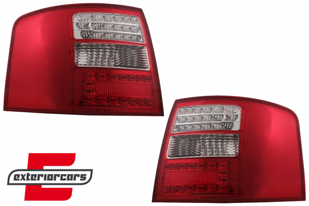 LED stražnja svjetla (crvena/kristal) / Audi A6 4B C5 karavan (1997-2004) - Slika 9
