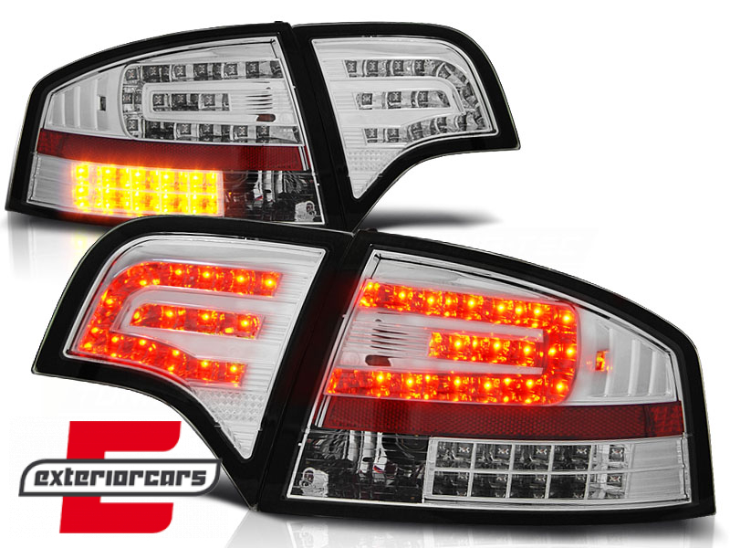 LED stražnja svjetla (chrome) / Audi A4 B7 (2004-2008) limuzina - Slika 2