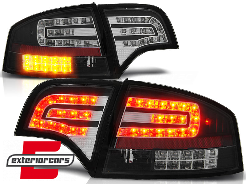 LED stražnja svjetla (crna) / Audi A4 B7 (2004-2008) limuzina - Slika 2