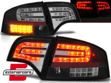 LED stražnja svjetla (crna) / Audi A4 B7 (2004-2008) limuzina