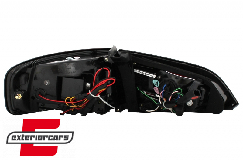 LED stražnja svjetla LightBar dizajn (crvena/smoke) / Audi A4 B8 limuzina (2008-2011) - Slika 7