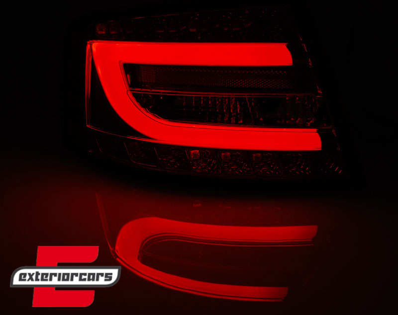 LED stražnja svjetla LedBar dizajn (crna) / Audi A6 C6 4F limuzina (2004-07.2008) - Slika 3
