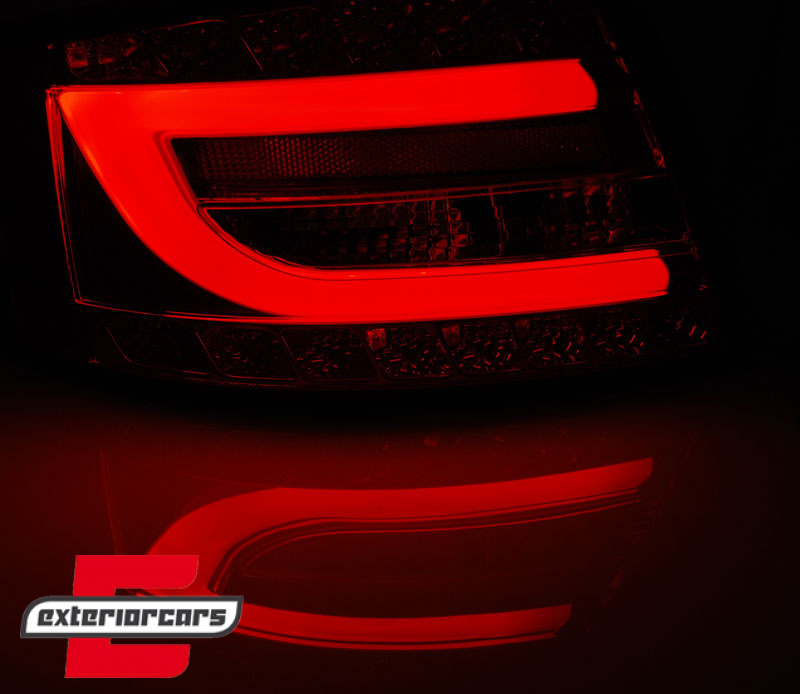 LED stražnja svjetla LedBar dizajn (crna) / Audi A6 C6 4F limuzina (2004-07.2008) - Slika 4