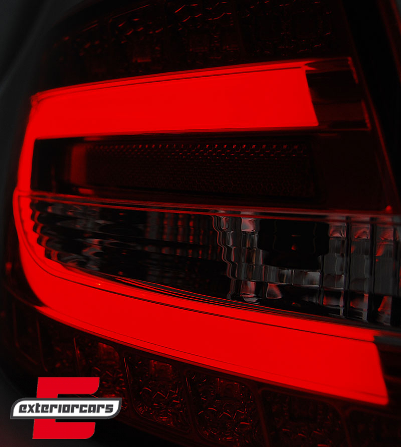 LED stražnja svjetla LedBar dizajn (crna) / Audi A6 C6 4F limuzina (2004-07.2008) - Slika 5