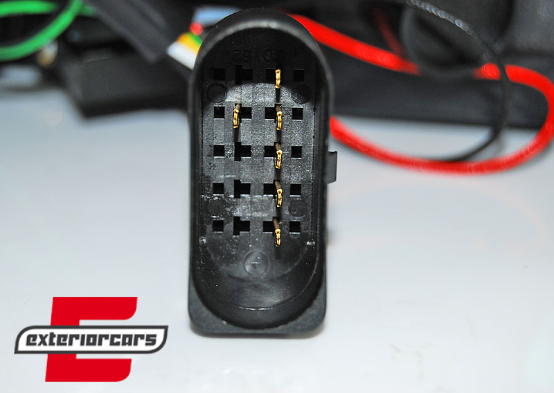 LED stražnja svjetla LedBar dizajn (crna) / Audi A6 C6 4F limuzina (2004-07.2008) - Slika 7