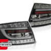 LED stražnja svjetla LedBar dizajn (crna) / Audi A6 C6 4F limuzina (2004-07.2008) - Slika 2