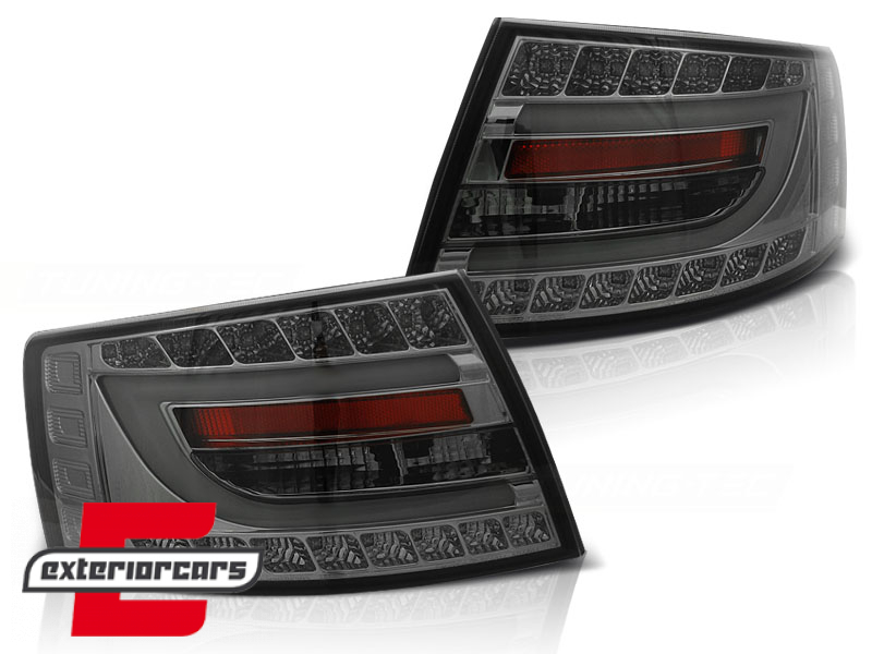 LED stražnja svjetla LedBar dizajn (smoke) / Audi A6 C6 4F limuzina (2004-07.2008) - Slika 2