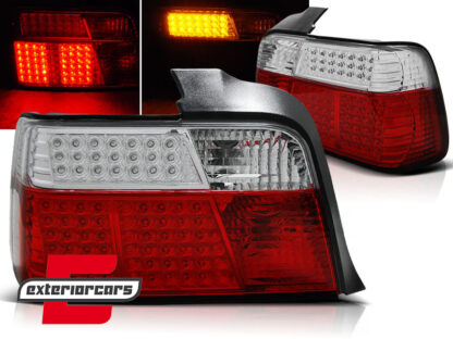 LED stražnja svjetla (crvena/kristal) / BMW serije 3 E36 limuzina (1990-1999)