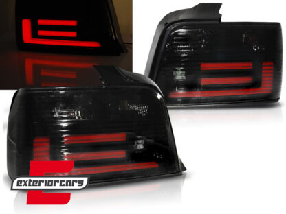LED stražnja svjetla LedBar (smoke) / BMW serije 3 E36 limuzina (1990-1999)