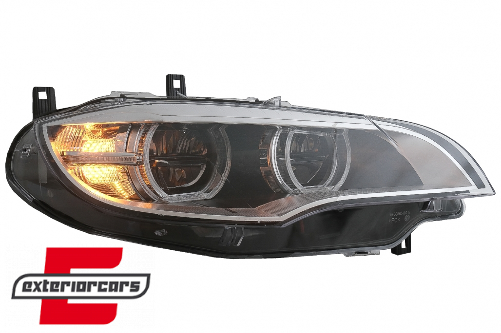 LED prednji farovi 3D Angel Eyes Xenon (chrome) / BMW X6 E71 (2008-2012) - Slika 12