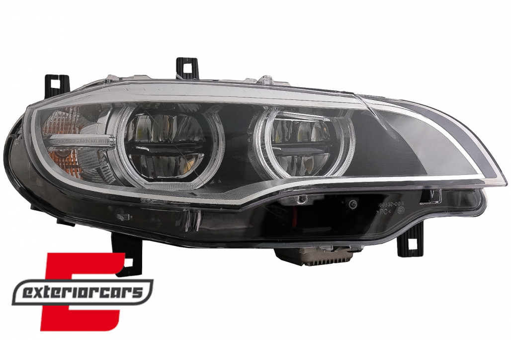 LED prednji farovi 3D Angel Eyes Xenon (chrome) / BMW X6 E71 (2008-2012) - Slika 15