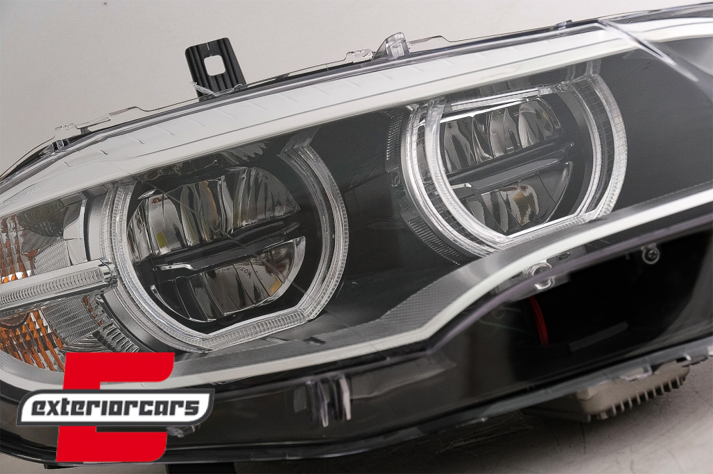 LED prednji farovi 3D Angel Eyes Xenon (chrome) / BMW X6 E71 (2008-2012) - Slika 17