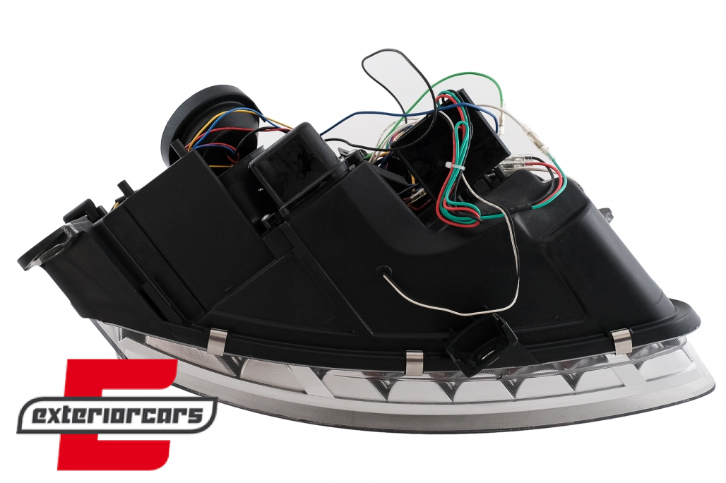 Prednja svjetla LED TrueDRL Xenon (chrome) / Audi A6 C6 4F (04.2004-2008) - Slika 12