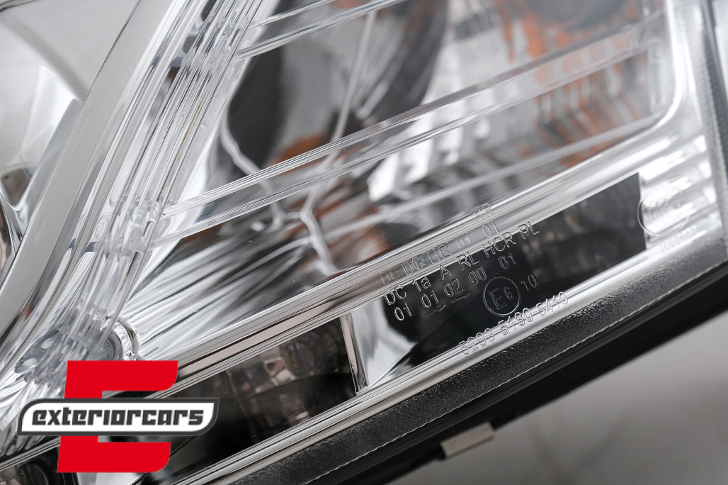 Prednja svjetla LED TrueDRL Xenon (chrome) / Audi A6 C6 4F (04.2004-2008) - Slika 4