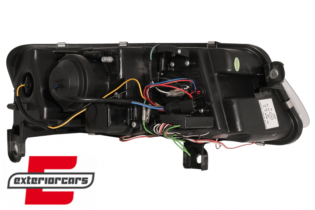 Prednja svjetla LED TubeLights (chrome) / Audi A6 C6 4F (04.2004-2008) - Slika 17