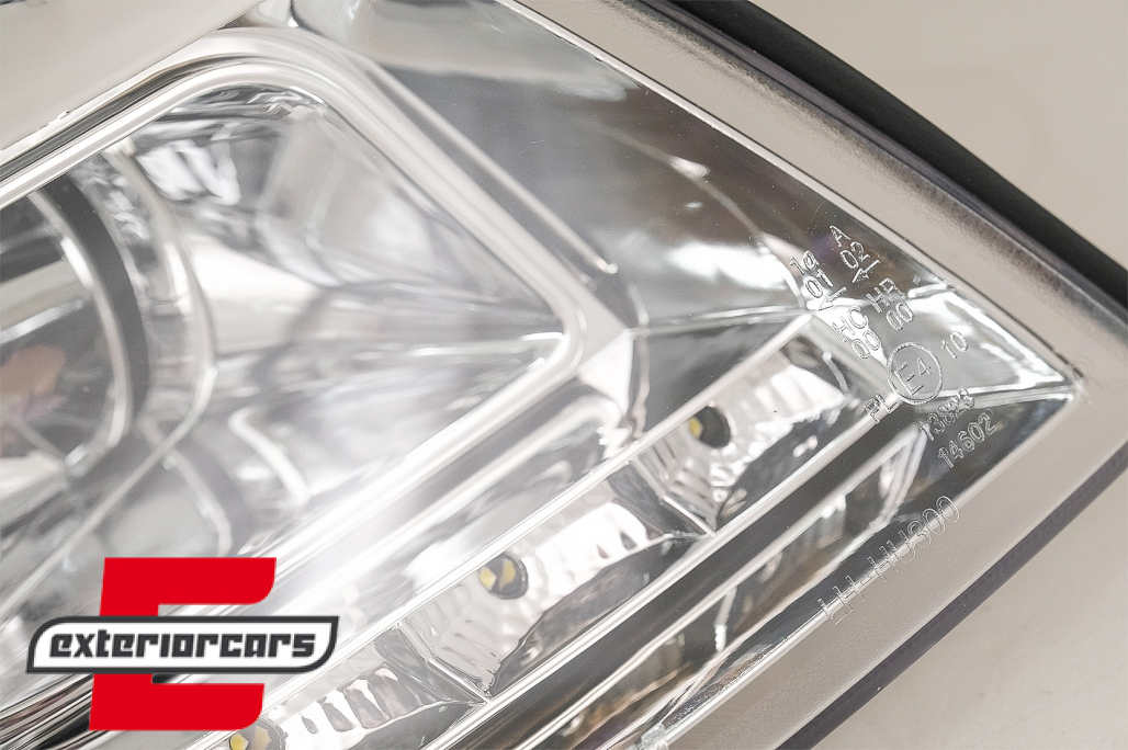 Prednja svjetla LED DayLight (chrome) / Audi A4 Cabrio B6 (2002-2006) - Slika 13
