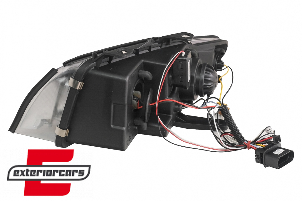 Prednja svjetla LED DayLight (chrome) / Audi A4 Cabrio B6 (2002-2006) - Slika 15