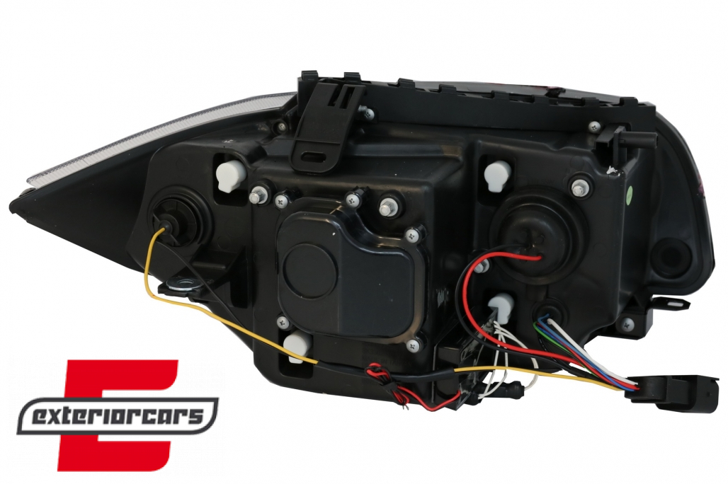 Prednja svjetla CCFL Angel Eyes (crna) / BMW serije 1 E87 E81 E82 E88 (2004-2011) - Slika 7