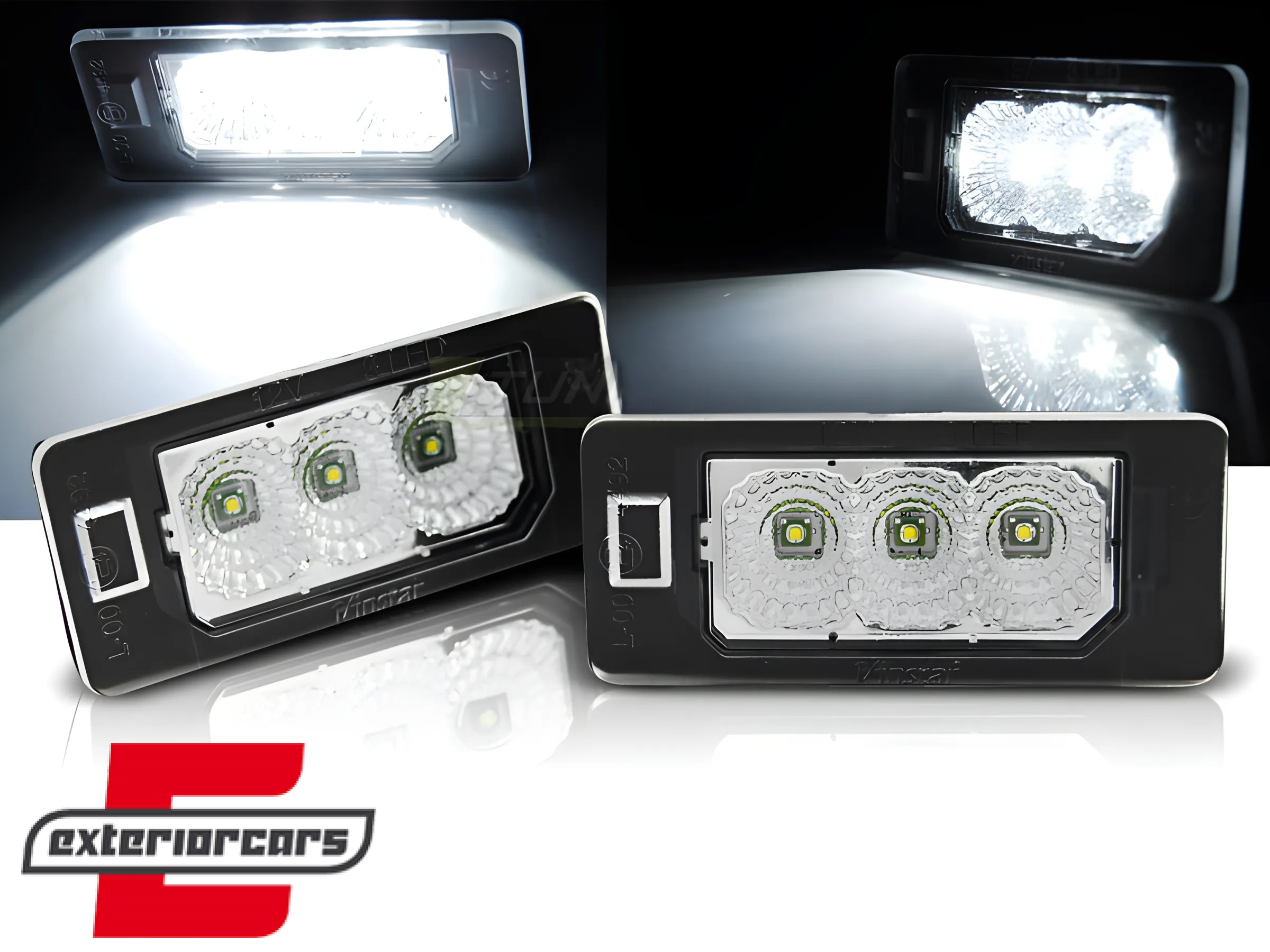 LED svjetla registarske pločice / AUDI A4 B8 A5 Q5 TT A6 A7 ŠKODA YETI FABIA SUPERB VW PASSAT B6 KARAVAN