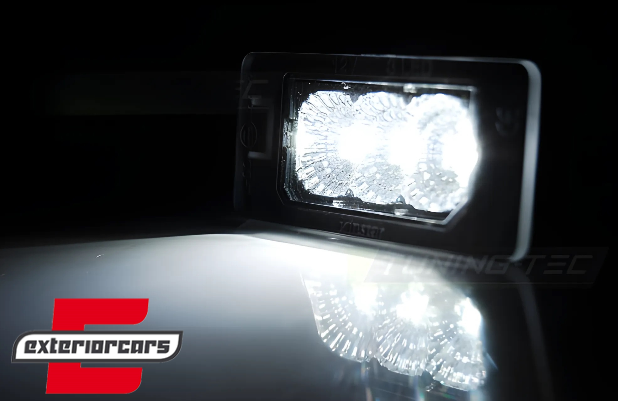 LED svjetla registarske pločice / AUDI A4 B8 A5 Q5 TT A6 A7 ŠKODA YETI FABIA SUPERB VW PASSAT B6 KARAVAN - Slika 3