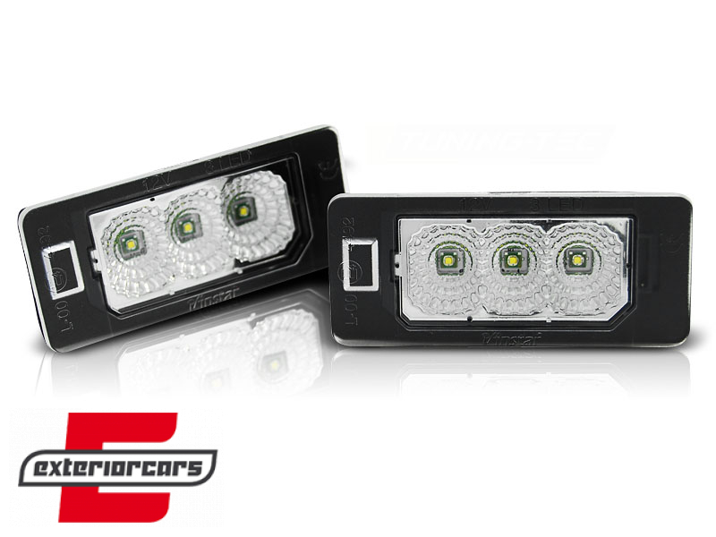 LED svjetla registarske pločice / AUDI A4 B8 A5 Q5 TT A6 A7 ŠKODA YETI FABIA SUPERB VW PASSAT B6 KARAVAN - Slika 2