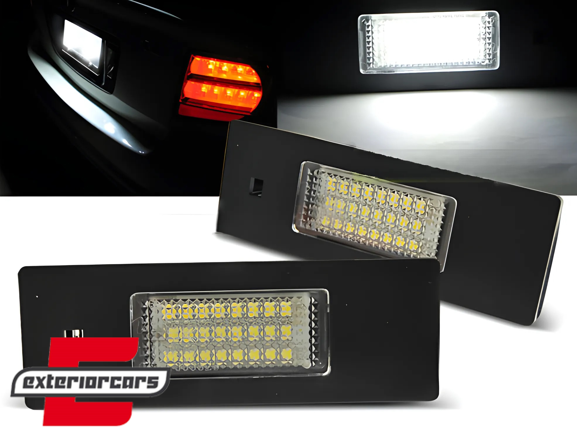 LED svjetla registarske pločice / BMW serije 1 (2004-2008) serije 6 (2004-2017) Z4 (2002-2016) MINI R55 R60 (2007-2016)