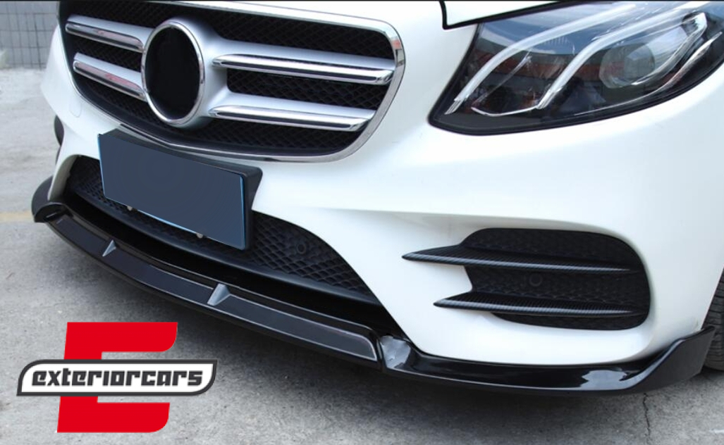 Prednji nastavak branika AMG dizajn (piano crna) / Mercedes E-klasa W213 S213 C238 (2016-2019) - Slika 15