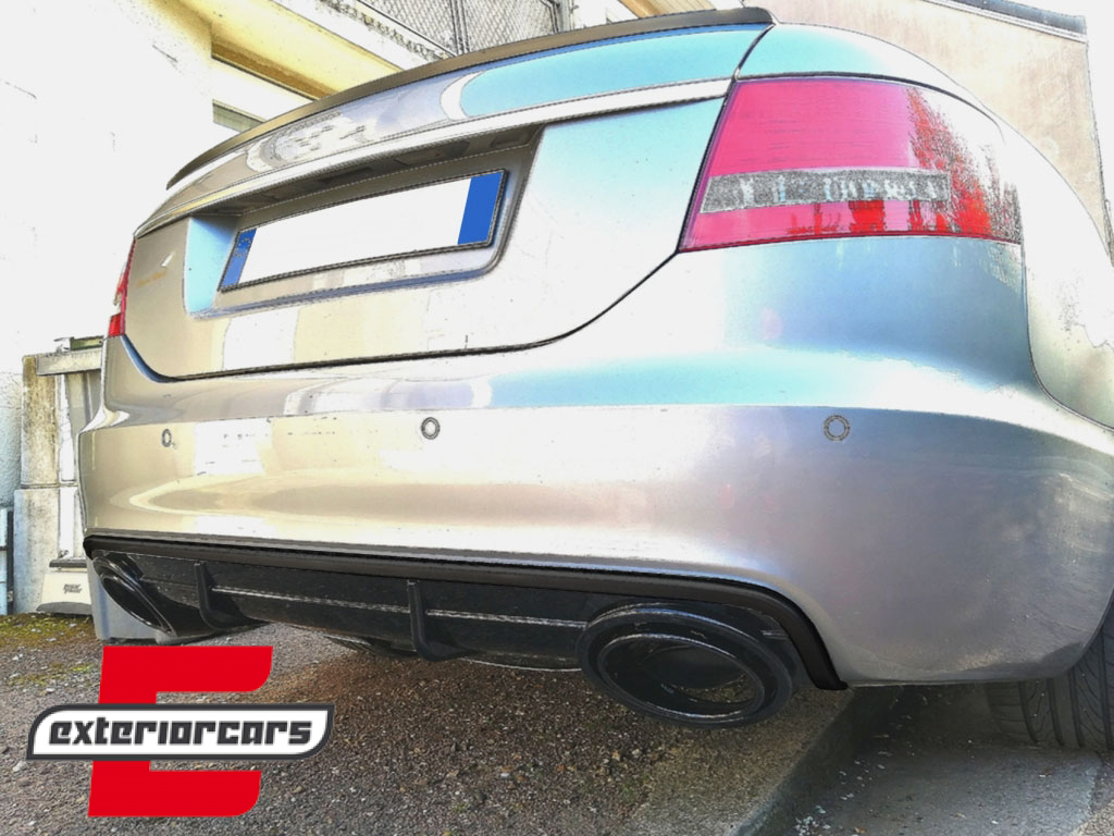 Difuzor zraka & nastavci auspuha RS6 dizajn / Audi A6 C6 4F limuzina karavan (2004-2011) - Slika 9
