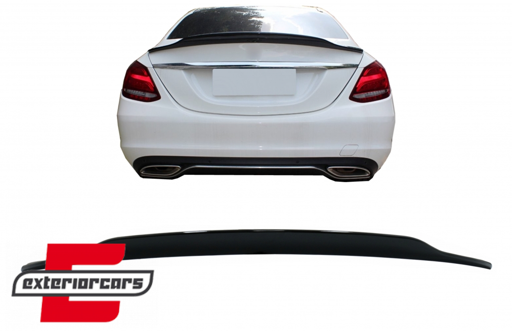 Lip bunkera Dynamic Sport dizajn (piano crna) / Mercedes C-klasa W205 (2014-2020)