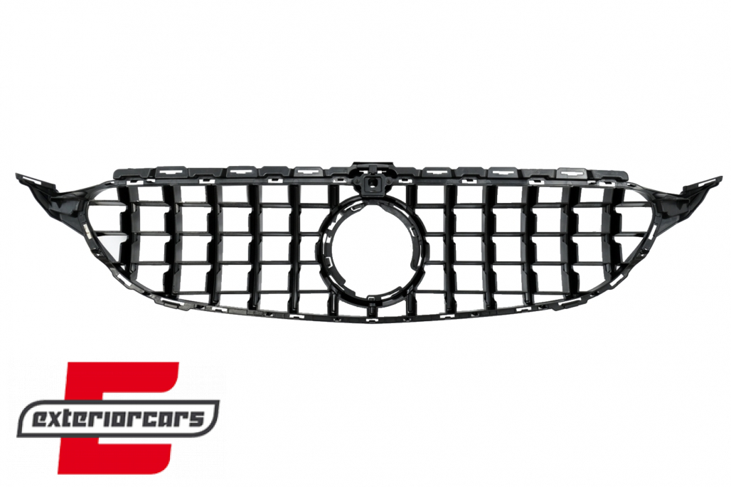 Prednja maska GT-R Panamericana dizajn 360° (piano crna) / Mercedes C-klasa A205 C205 S205 W205 (2018-2020) - Slika 5