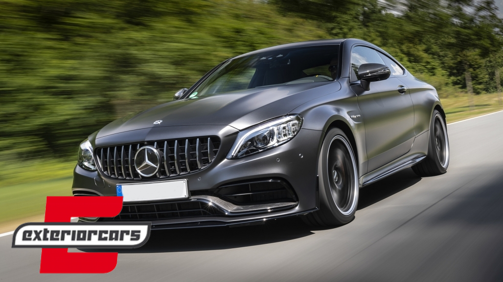 Prednja maska GT-R Panamericana dizajn 360° (chrome) / Mercedes C-klasa A205 C205 S205 W205 (2018-2020) - Slika 8