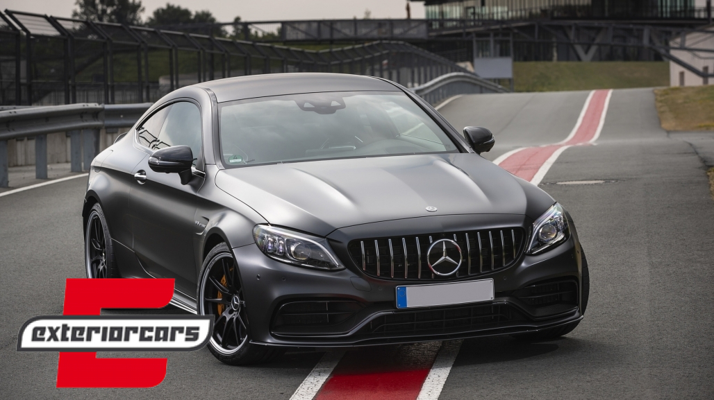 Prednja maska GT-R Panamericana dizajn 360° (chrome) / Mercedes C-klasa A205 C205 S205 W205 (2018-2020) - Slika 9