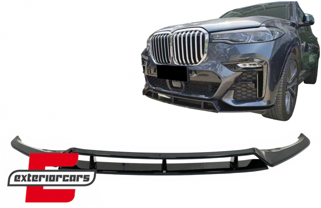 Prednji nastavak branika M-Performance dizajn (piano crna) / BMW X7 G07 LCI M Sport (2020-)