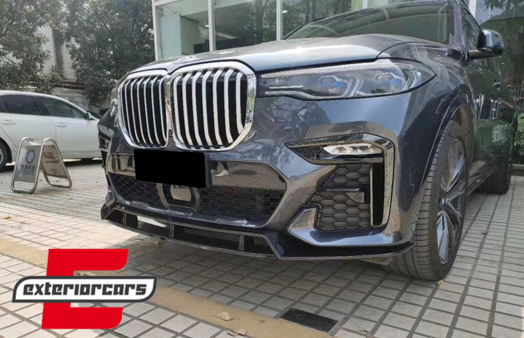 Prednji nastavak branika M-Performance dizajn (piano crna) / BMW X7 G07 LCI M Sport (2020-) - Slika 21