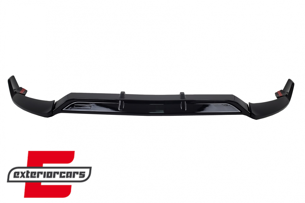 Prednji nastavak branika (piano crna) / Mercedes C-klasa W205 limuzina S205 T-Modell A205 Cabrio C205 Coupe (2014-2019) Sport Line - Slika 2